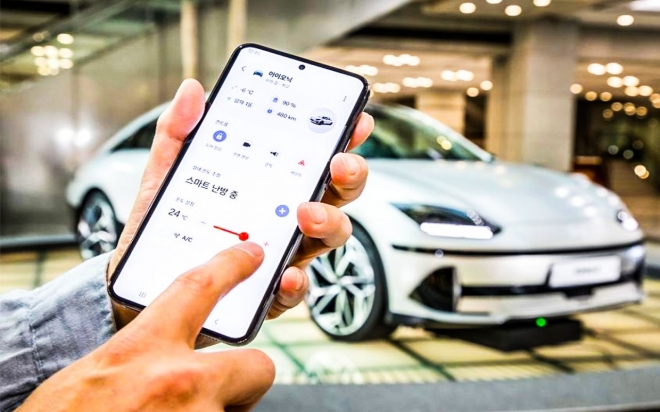 thumbnail - 따스한 3월, 퇴근길이 설레네… 현대차에서 삼성 가전 켜는 시대 왔다