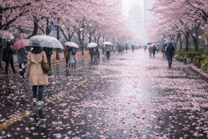 기사로 이동 - 벚꽃 빨리 폈는데 ‘비 날씨’…이번 주 초반 “벚꽃 엔딩”