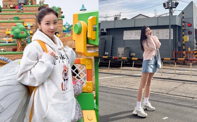 thumbnail - 따스한 4월의 시작… 윤정수, ‘광저우 여신’ 아내와 달콤한 일본 여행