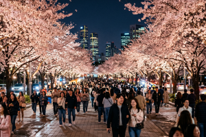 기사로 이동 - 퇴근 후 1시간이면 충분…야간 벚꽃 놀이 명소 총정리