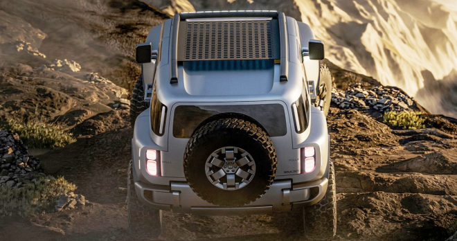 thumbnail - 갤로퍼 감성 그대로네… 따스한 4월 공개된 현대차 오프로드 픽업