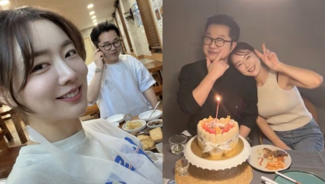 thumbnail - 드디어 노총각 딱지 떼나… 지상렬, 16살 연하와 포착된 4월의 달달한 일상