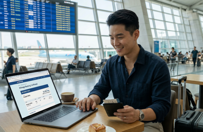 thumbnail - 항공권 비쌀 땐 이렇게!…‘마일리지 쪼개기’ 꿀팁 공개