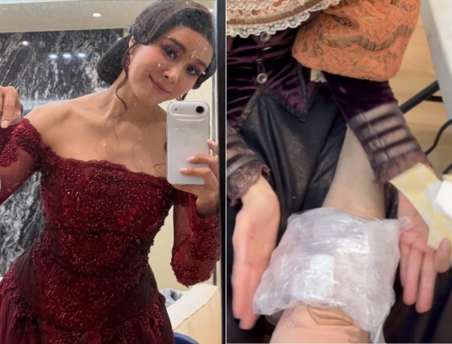 thumbnail - 팬들 가슴 철렁 내려앉게 만들 뻔… 옥주현, 공연 중 아찔한 낙상 사고