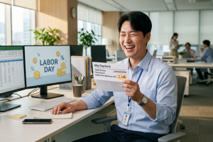 기사로 이동 - ‘5월 1일’ 노동절 출근하면 임금 2.5배…“돈 안 주면 3년 징역”