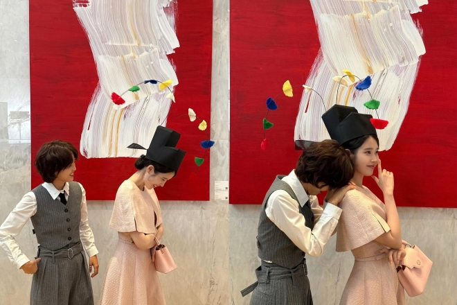 thumbnail - 천진난만해지는 기분이에요… 아이유의 일상까지 바꿔놓은 ‘그 배우’