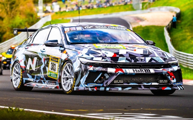 thumbnail - 따스한 4월, 심장을 뛰게 하네… 뉘르부르크링 질주하는 아반떼 N의 미래