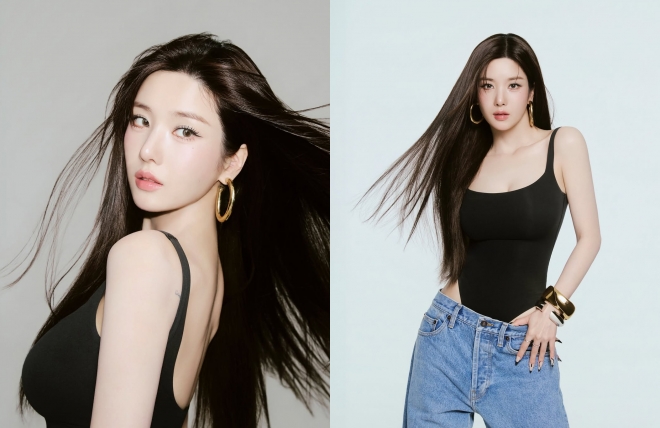 thumbnail - 청바지 하나로 끝냈네…‘워터밤 여신’ 권은비의 아찔한 서머 룩