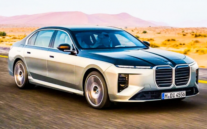 thumbnail - 미래가 눈앞에 펼쳐지네… 앞유리 전체를 삼켜버린 신형 BMW 7시리즈