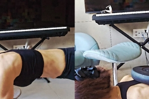 기사로 이동 - 어제 허리가 끊어질 뻔했다더니… 미용실 원장님 된 이지현의 반전 복근