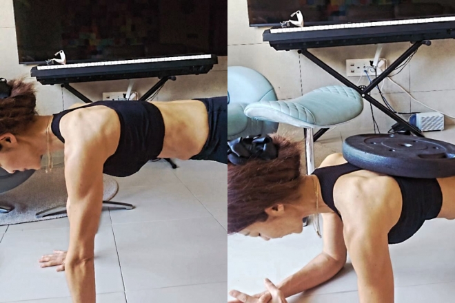 thumbnail - 어제 허리가 끊어질 뻔했다더니… 미용실 원장님 된 이지현의 반전 복근