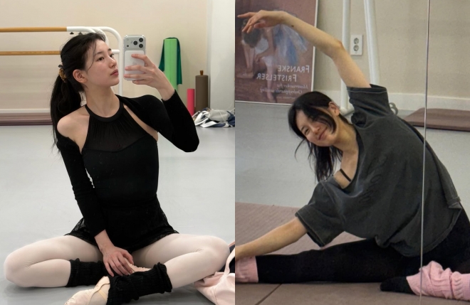 thumbnail - 운동복마저 이렇게 예쁘다니… 주말 아침 수지가 푹 빠진 발레의 매력