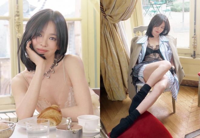 thumbnail - 셔츠 한 장만 걸친 줄 알았는데… 데뷔 28년차 송혜교의 파격적인 근황