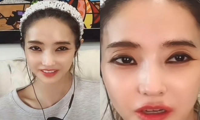 thumbnail - 화장법이 바뀐 것뿐일까… 짙어진 아이라인에 팬들 걱정 쏟아진 한채영