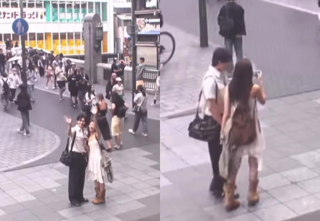 thumbnail - 오사카 CCTV 속 손 흔든 두 사람…기희현, ♥이상윤 열애 공개