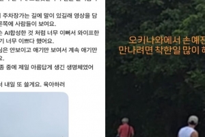 기사로 이동 - “AI인 줄”…오키나와서 포착된 손예진♥현빈 아들 실물 목격담