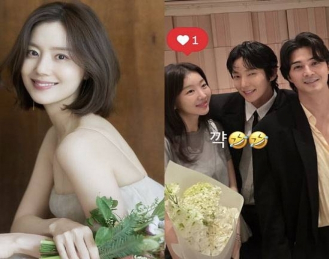 thumbnail - 이준기도 ‘엄지척’…문채원 비공개 한옥 결혼식, 현장 포착