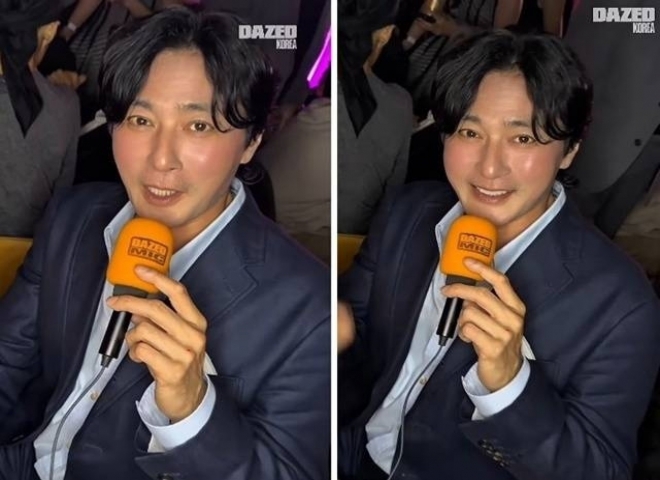 thumbnail - “장동건 맞아?” 네이비 슈트 입고 등장…실물 본 후기 쏟아졌다