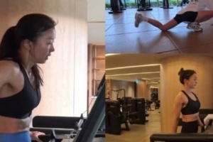 기사로 이동 - 이혼 후 홀로 딸 출산한 이시영, 8개월 만에 공개한 복근 ‘이게 되네’