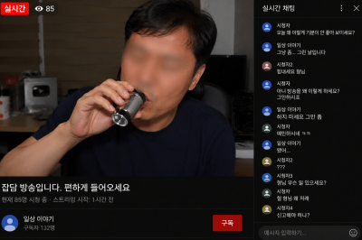 thumbnail - “시청자와 말다툼”…생방송 중 음독한 50대 유튜버, 누구?