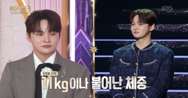 thumbnail - 박서진, 5개월 만에 11kg ‘확’ 쪘다…“그 달콤한 게 범인”