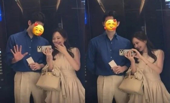 thumbnail - “정신이 나갔나 봐요” 아옳이, 이혼 2년 만에 공개한 남친…엘리베이터 영상 보니