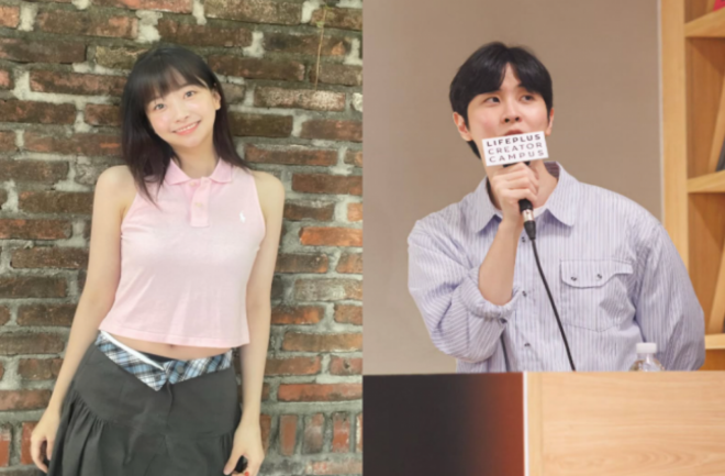 thumbnail - 414만 유튜버 지무비가 푹 빠진 6살 연하 여배우, 누군지 보니