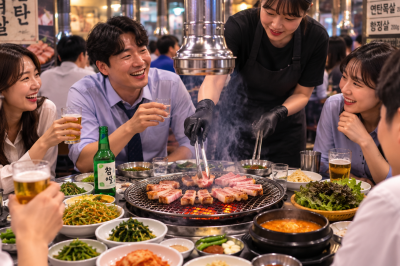 thumbnail - 고기값 싸져도 외식비는 그대로…삼겹살 1인분 2만원 넘는 이유