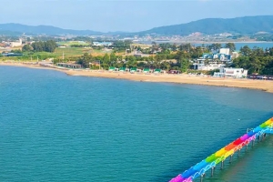 기사로 이동 - “강원도까지 갈 필요 없어요” 광주 도심서 20분, 무지개다리 해변 정체