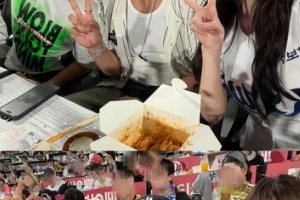 기사로 이동 - 황재균, 이혼 후 얼굴 반쪽됐다 했더니…강미나 옆에서 포착된 근황