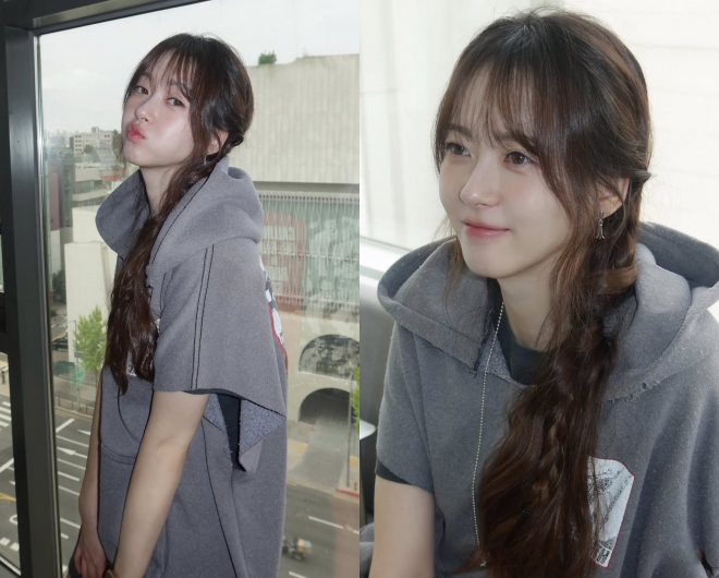 thumbnail - “이 얼굴이 36살?” 고아라, 반팔 후드 하나 걸쳤는데 ‘반올림’ 시절 소환