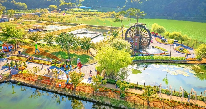thumbnail - “웬 저수지에 이런걸…” 대구 3.5km 둘레길에 50m 분수까지 공짜