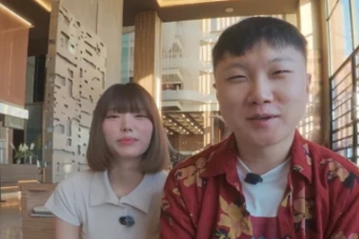 thumbnail - “신혼여행 먼저 왔다” 빠니보틀, 옆에 있던 그녀 최초 공개