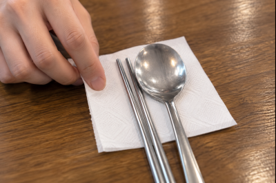 thumbnail - “식당 가면 꼭 휴지부터 깔았는데”…수저 밑 한 장, 정말 깨끗할까