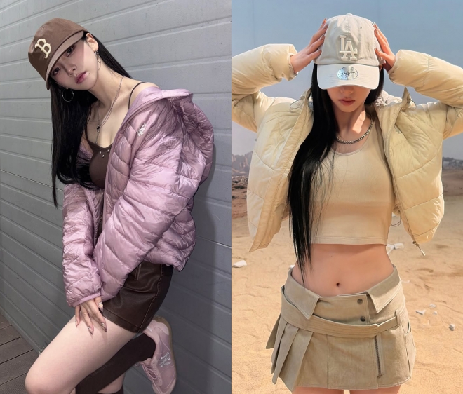 thumbnail - ‘가을냄새’라더니… 카리나, 브라톱 위에 패딩 걸친 이유 따로 있었다