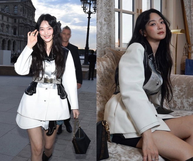 thumbnail - “김우빈이 반할 만하네”… 신민아, 파리서 공개한 근황 사진 ‘화제’