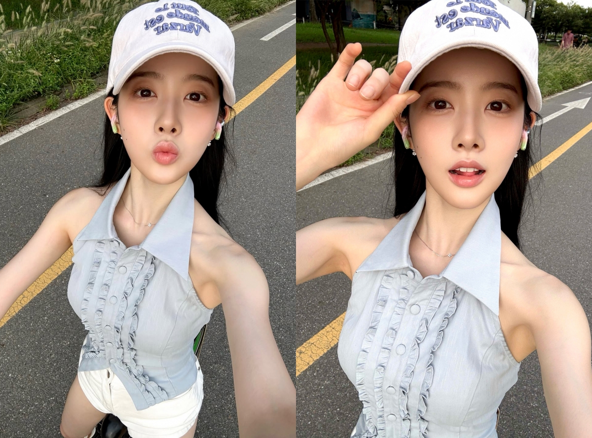 thumbnail - “밥 꼭 챙겨 먹어” 스테이씨 시은, 근황 사진에 팬들이 걱정 쏟아낸 이유
