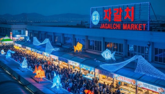 thumbnail - “이번 주말엔 산 말고 시장”…먹고 걷는 부산 자갈치축제 나들이