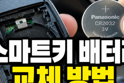 thumbnail - “새 건전지인데도 먹통”…스마트키 배터리, 규격 확인이 먼저인 이유